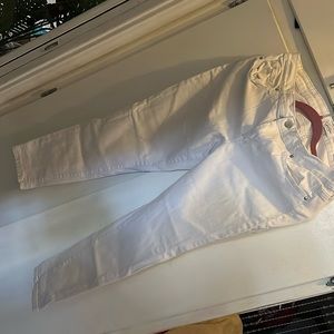 Jessica Simpson white jeans